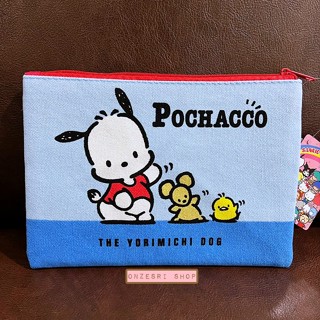 กระเป๋า Sanrio Flat Case ลาย Pochacco ขนาด 21 x 15 ซม.