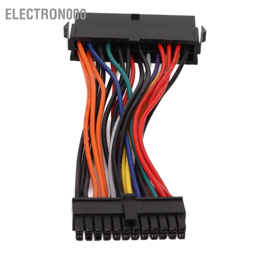 [คลังสินค้าใส]Electron000 24 Pin to Mini Cable Fine Workmanship Simple Operation ATX Power Supply for DELL Optiplex 780 980 760 960 #8