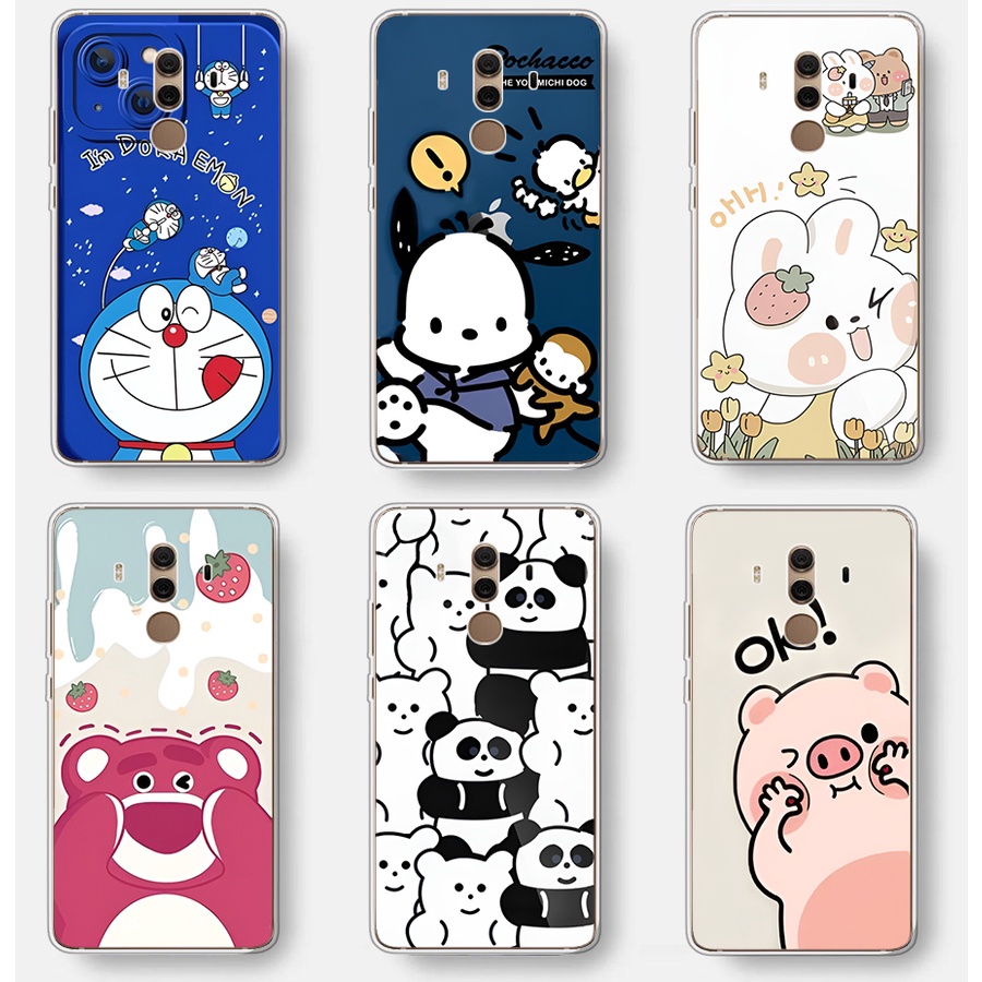 เคสโทรศัพท์มือถือ ซิลิโคนนิ่ม TPU สําหรับ Huawei Mate 10 Pro Mate 9 Pro