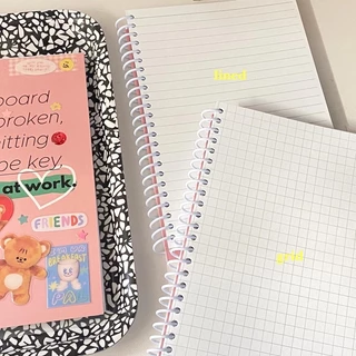 สมุดโน๊ต still at work notebook ปก PP ขนาด a5 มี แบบ grid และ lined กระดาษพรีเมี่ยม จดได้ลื่นไหน เขียนไฮไลท์ ไม่ทะลุ