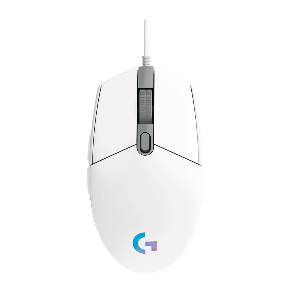 Logitech G102 LIGHTSYNC GEN 2 White Gaming Mouse