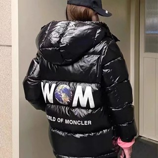 เสื้อแจ็กเก็ต Moncler Earth Down แบบหนา สีขาว สําหรับผู้ชาย และผู้หญิง