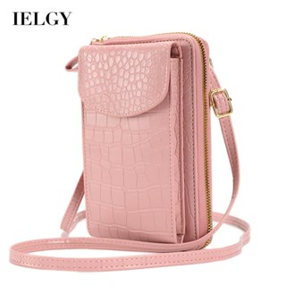 IELGY Korean version large-capacity multi-function womens messenger mobile phone bag