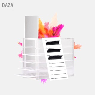 BDaza กล่องลิ้นชักอะคริลิคใส 5 ชั้น พร้อมแผ่นสเกล สําหรับผู้หญิง