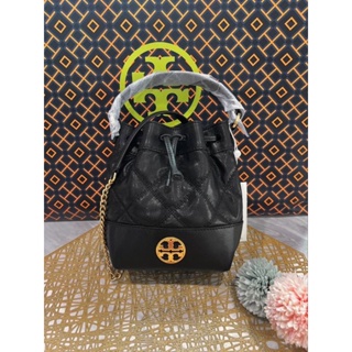 👜🌈 NEW TORYBURCH Willa Mini Bucket Bagทรงจีบ น่ารักมากมีสายยาวหนัง+โซ่ ปรับได้ **9,999 บาท