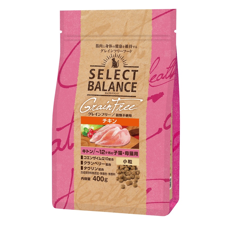 B'Grain Free อาหารแมวแห้ง Select Balance ขนาดเล็ก \Xef\Xbd\X9E12 เดือน [ส่งตรงจากญี่ปุ่น]'
