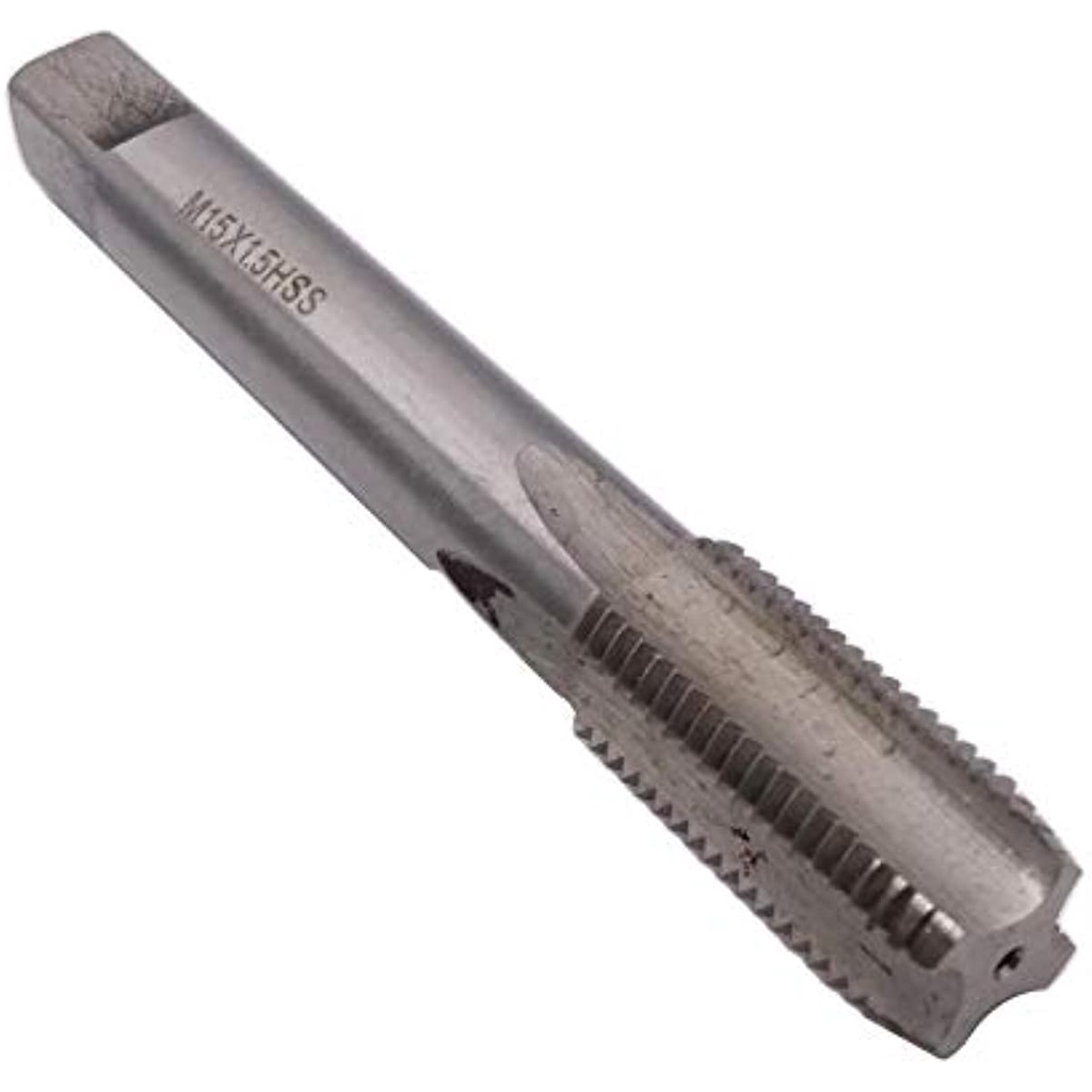 HSS 15 มม. x 1.5 เมตริกแตะด้ายมือขวา M15 x 1.5 มม. Pitch