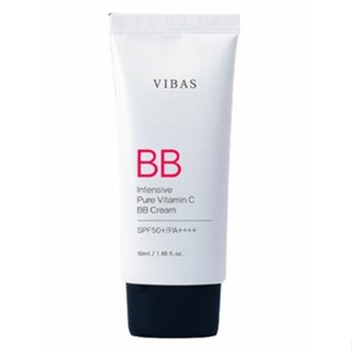 Vibas Pure บีบีครีมวิตามินซี 50 มล. SPF50+,PA++++ / เครื่องสําอาง