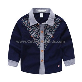 SH-135 เสื้อเชิ๊ตเด็กชาย