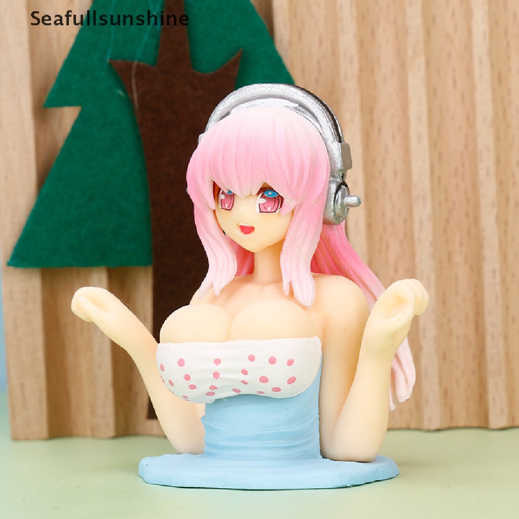 Seaf> ตุ๊กตาเขย่าหน้าอก น่ารัก เซ็กซี่ อุปกรณ์เสริม สําหรับตกแต่งรถยนต์ - รูปที่ 5