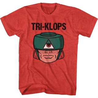 Vintage Tri-Klops Masters of the Universe T-Shirt เสื้อทหาร เสื้อยืดไม่ต้องรีด