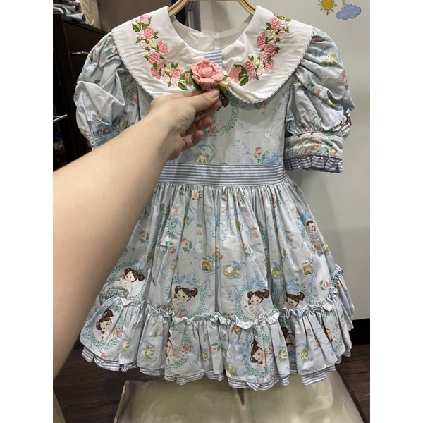 ชุดเดรสกระโปรงพร้อมกิ๊ฟTevika Vintage