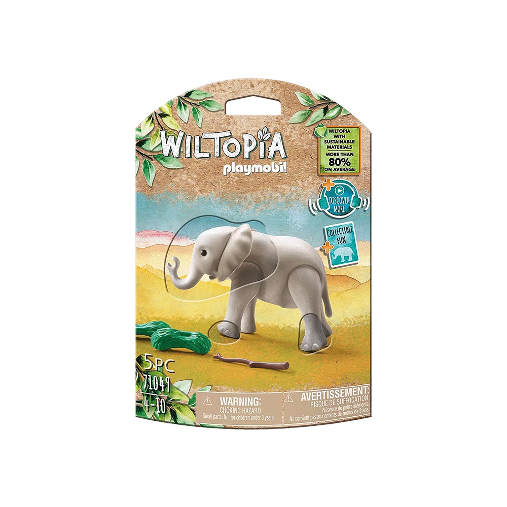 Playmobil 71049 Wiltopia - Young Elephant แอคชั่นฟิกเกอร์ วิลโทเปีย ลูกช้าง