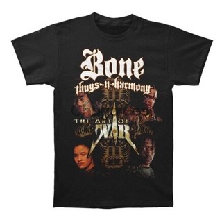 【เสื้อยืดพลัสไซซ์】Gildan เสื้อยืดผ้าฝ้าย 100% พิมพ์ลาย Bone Thugs N Harmony The Art Of War สไตล์วินเทจ สําหรับผู้ชาย