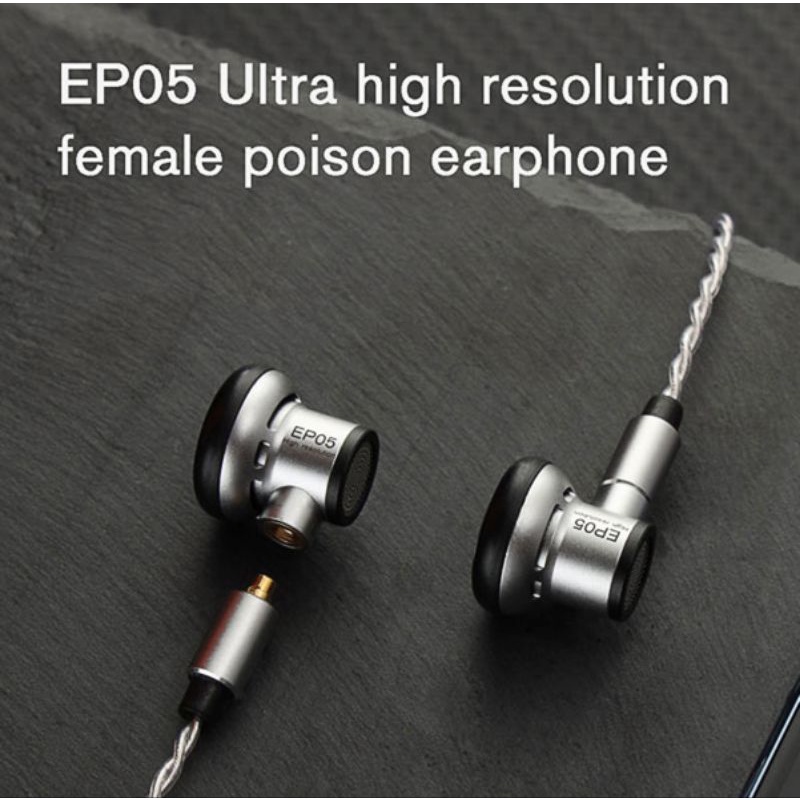 Jcally EP05 หูฟังเบสหนัก Flat Head Earbuds