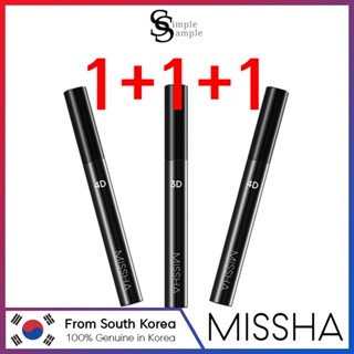 [MISSHA] @ 1+1+1 @ Lash Mascara 3D 4D korean beauty make up