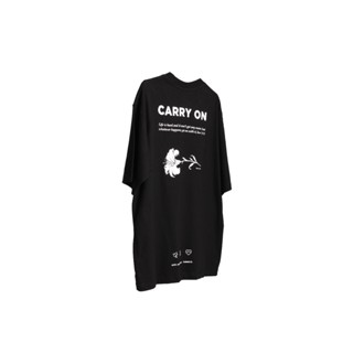 TIMNCO - Carry On Oversized Tee - เสื้อสกรีน Carry On