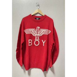 (พร้อมส่ง)*New*เสื้อไหมพรหม Boy London