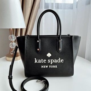 🎀(สด-ผ่อน) กระเป๋าสะพายสีดำ 9.4 นิ้ว K4689 Kate Spade Ella Small Tote