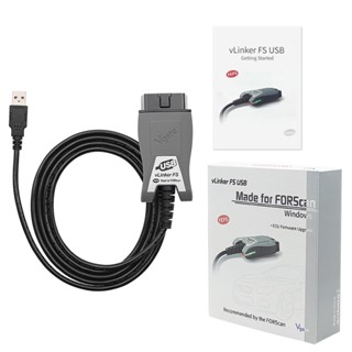 [พร้อมส่งจากไทย] Vgate Vlinker FS USB OBD2 Adapter for FORScan official reccommend by FORScan team