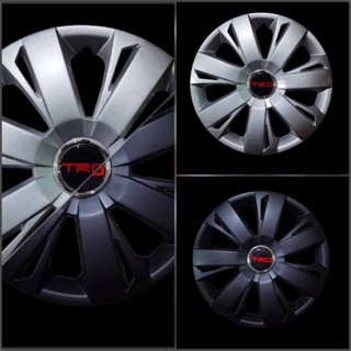 Wheel Cover ฝาครอบกระทะล้อ มี สีบรอนซ์ สีดำ ขอบ R 15 นิ้ว ลาย TRD wc7 (1 ชุด มี 4 ฝา) **มาร้านนี่จบในที่เดียว**