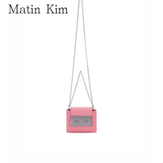 [Matin Kim] ACCORDION กระเป๋ามินิ สีชมพู