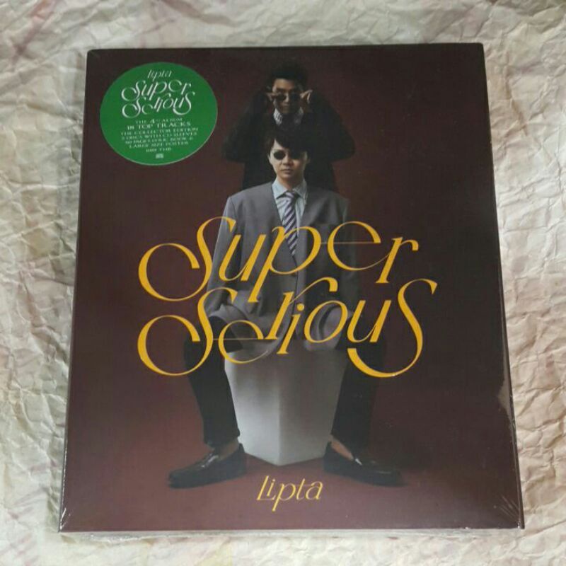 Cd ซีดีเพลงไทย Lipta ; Super Serious (2Cd)* (2021)🌸