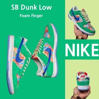 （ยิงจริง）Nike SB Dunk low Foam Finger ของแท้100%💯รองเท้าผ้าใบ รองเท้า รองเท้าวิ่ง รองเท้า nike-1-4