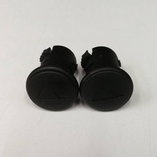 Bar Plugs จุกปิดปลายแฮนด์จักรยานเสือหมอบ HANDLEBAR END PLUGS สีดำ (สินค้ามือสอง)