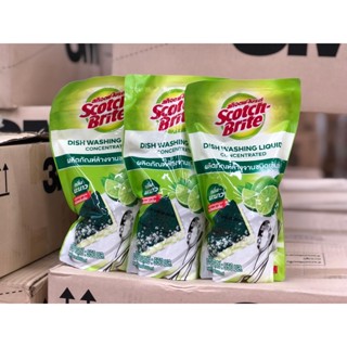 (แพ็ค 3 ถุง) 3M Scotch-Brite สก๊อตช์ ไบรต์ น้ำยาล้างจาน ชนิด…