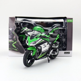 โมเดลรถจักรยานยนต์ Kawasaki Ninja 250 ขนาด 1:12 ของเล่นสําหรับเด็ก