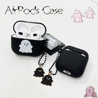 เคสหูฟัง ป้องกัน ลายการ์ตูนผี ทันสมัย สําหรับ AirPods Pro2 Generation 3 2021 Pro 2gen