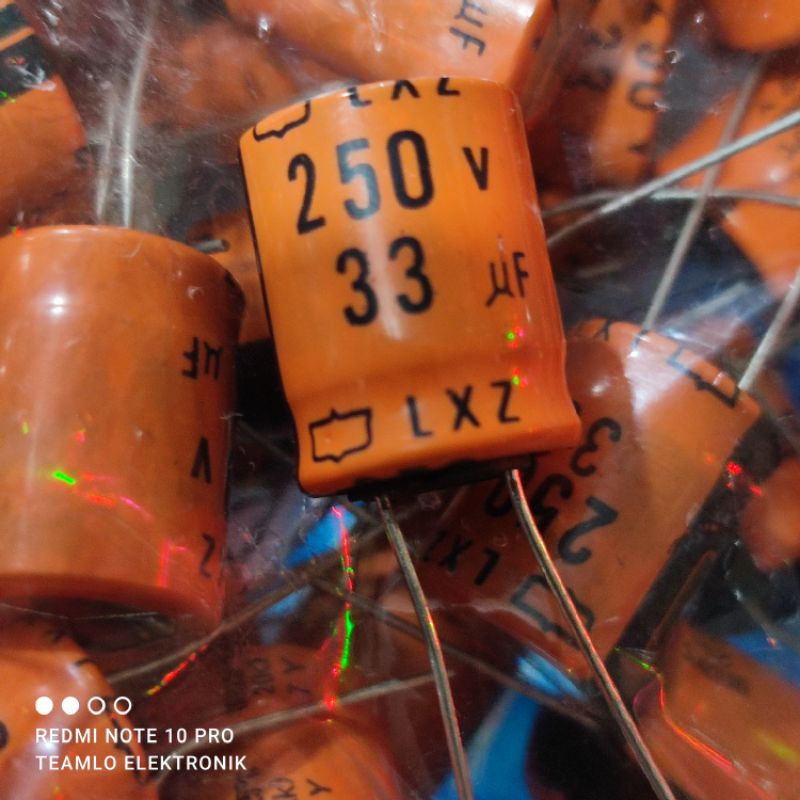 1 ชิ้น ELCO rgb TV 33uF/250V