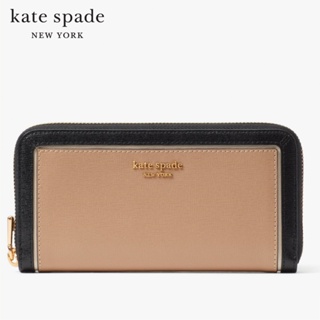 KATE SPADE NEW YORK MORGAN SPENCER ZIP AROUND CONTINENTAL WALLET K8955 กระเป๋าสตางค์