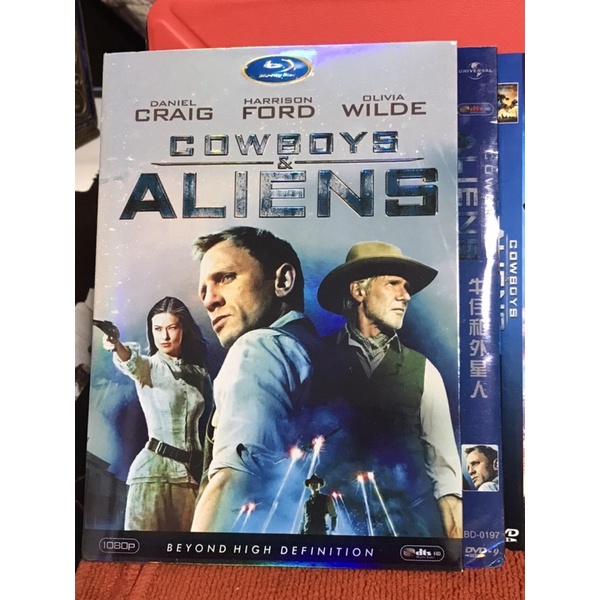 COWBOYS ALIENS DANIEL CRAIG OLIVIA WILDE COWBOYS ALIENS