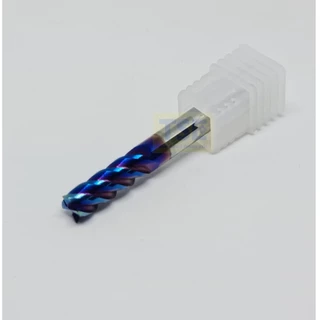 เอ็นมิลคาร์ไบค์4F-65HRC(1-6)สีน้ำเงินH65SE
