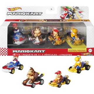 Hot Wheels 986E-GWB36 HDB22 Mario Kart 4 Pack