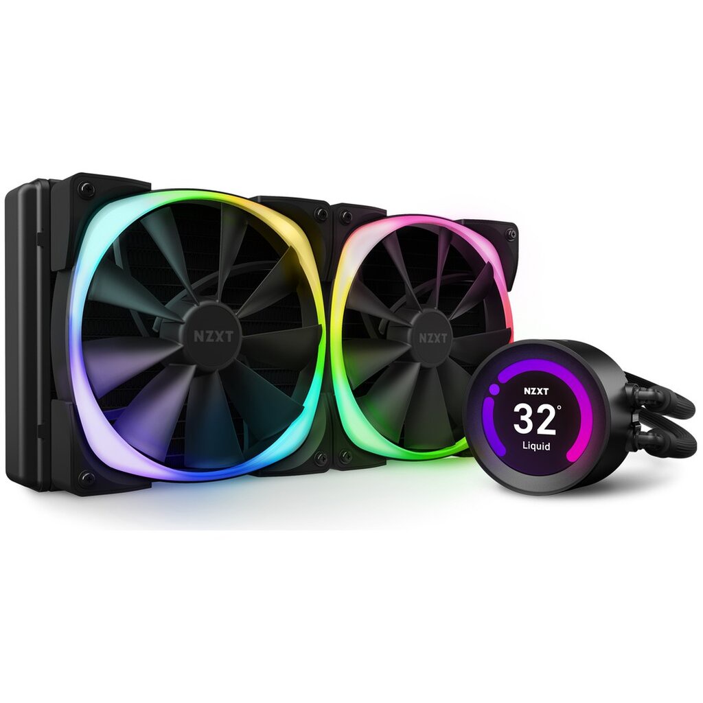 NZXT Kraken Z63 RGB ฺBlack 280mm AIO Liquid CPU Cooler | Shopee 