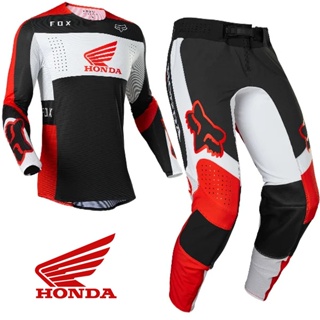 เสื้อกีฬาแขนสั้น ลายทีมแข่งรถวิบาก Honda ATV 2023