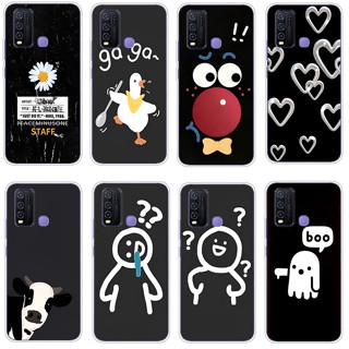 สําหรับ vivo y1s vivo y50 vivo y55 vivo y15 / y15 2020 เคสซิลิโคน TPU นิ่ม