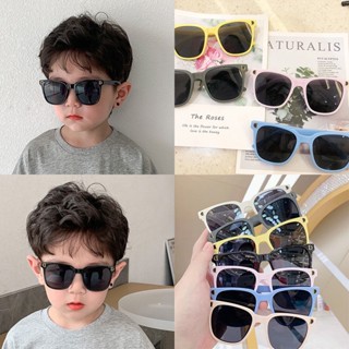 🌸🌸แว่นกันแดดแฟชั่น กรอบสี่เหลี่ยม ลายตัวอักษร D สไตล์เรโทรแว…