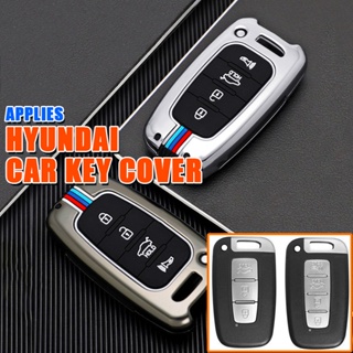 เคสกุญแจรีโมทรถยนต์ แบบซิลิโคน สําหรับ hyundai