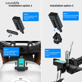 Llph ที่ชาร์จรถจักรยานยนต์ SAE Plug เป็น USB Type-C ซ็อกเก็ต 12V USB มอเตอร์ไซด์ ชาร์จเร็ว LLP