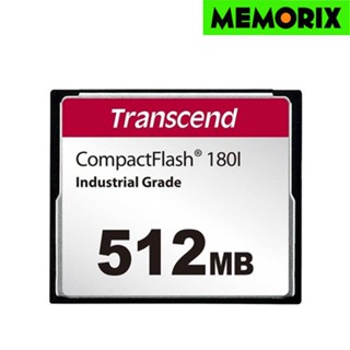 Transcend CompactFlash Card 512MB : CF Industrial Card: TS512MCF180I - รับประกัน 3 ปี