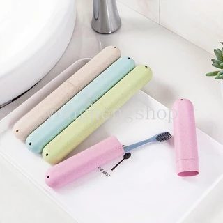 กล่องเก็บแปรงสีฟัน ป้องกันฝุ่น แบบพกพา สําหรับตั้งแคมป์ ท่องเที่ยว