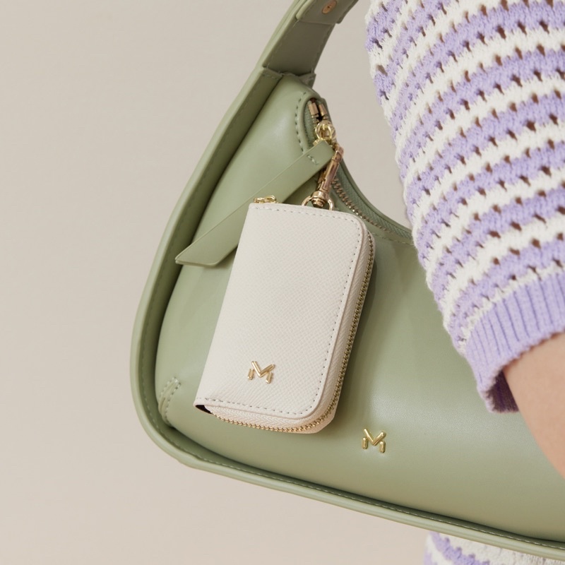 MADAM PEONY กระเป๋าใส่กุญแจหนังวัวแท้ ใส่กุญแจรถ รุ่น KEY CASE