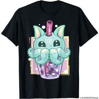 [COD]เสื้อยืดคลาสสิก ลาย Kawaii Pastel Goth Creepy Creature Boba Bubble Tea Vaporwave Idgibe55Gajjk71