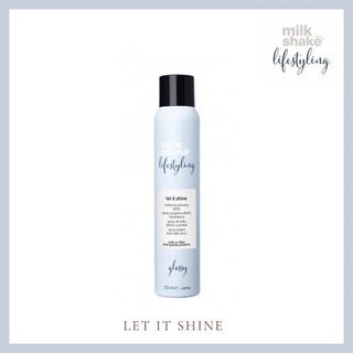 MILK SHAKE LET IT SHINE SPRAY 200 ML.สเปรย์เพิ่มความเงาให้เส้นผม