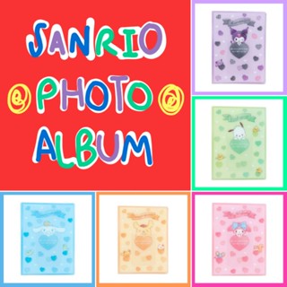 💚 แท้ 100% อัลบั้มรูป Sanrio 💛 Sanrio photo album แฟ้มสะสมการ์ด 4 ช่อง รวม 64 ช่อง อัลบั้มใส่รูป ของขวัญปีใหม่