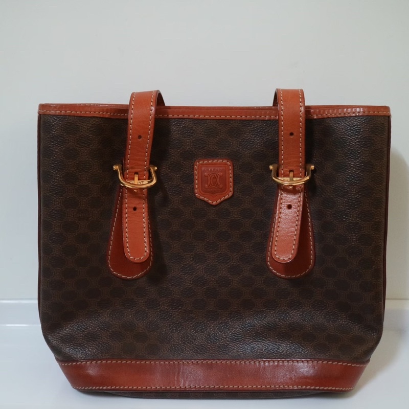 Vintage celine Bag กระเป๋าถือแบรนด์เนม วินเทจ เซลีน